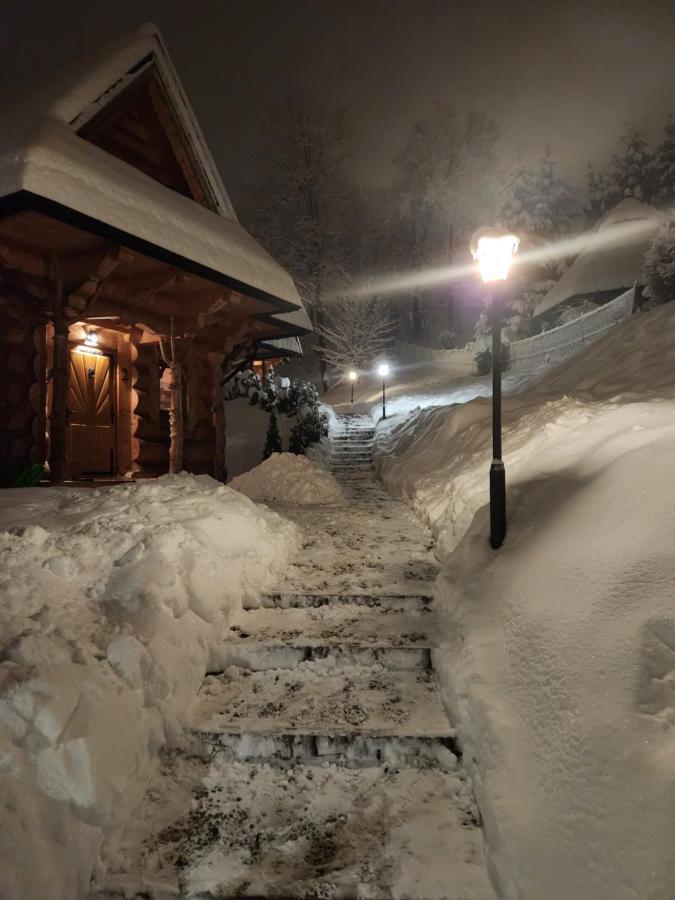 Goralska Chatka 2 Highland Cottage - Split Ac, Jacuzzi, Sauna, Private Parking, Mountains View, Garden, Zakopane Eksteriør billede