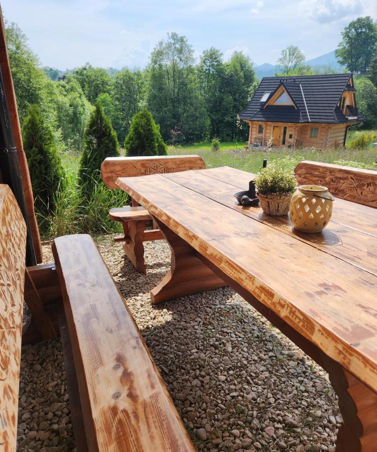 Goralska Chatka 2 Highland Cottage - Split Ac, Jacuzzi, Sauna, Private Parking, Mountains View, Garden, Zakopane Eksteriør billede