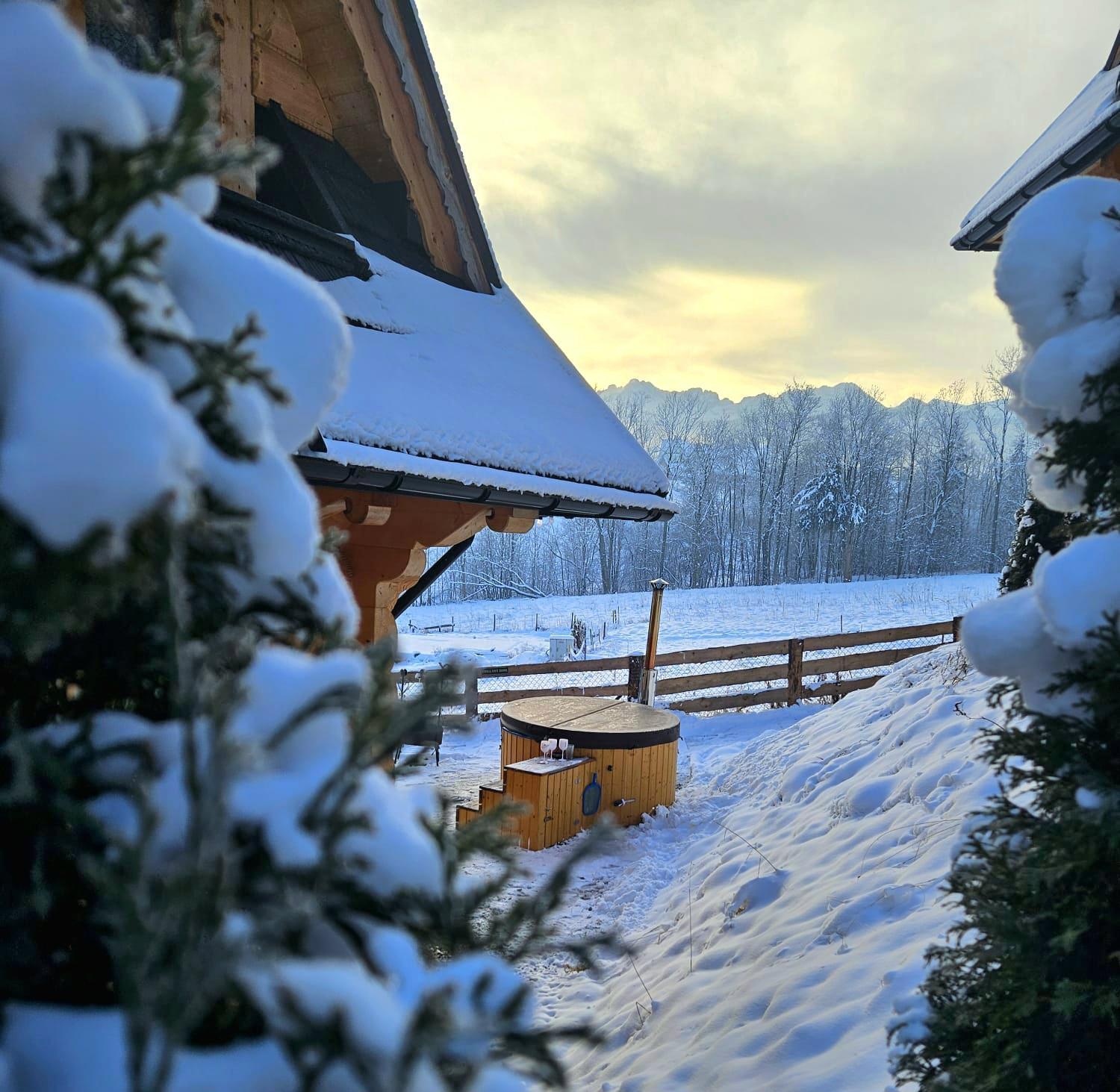 Goralska Chatka 2 Highland Cottage - Split Ac, Jacuzzi, Sauna, Private Parking, Mountains View, Garden, Zakopane Eksteriør billede